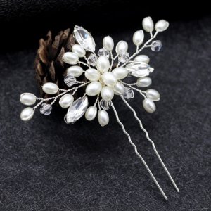 3Piece ofPearl Design Bridal Wedding Hairpins